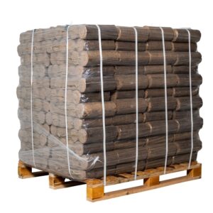 Briquetes de madeira nobre Nestro roble Palé 960 kg