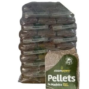 Palete de 65 sacos de pellets Steampower