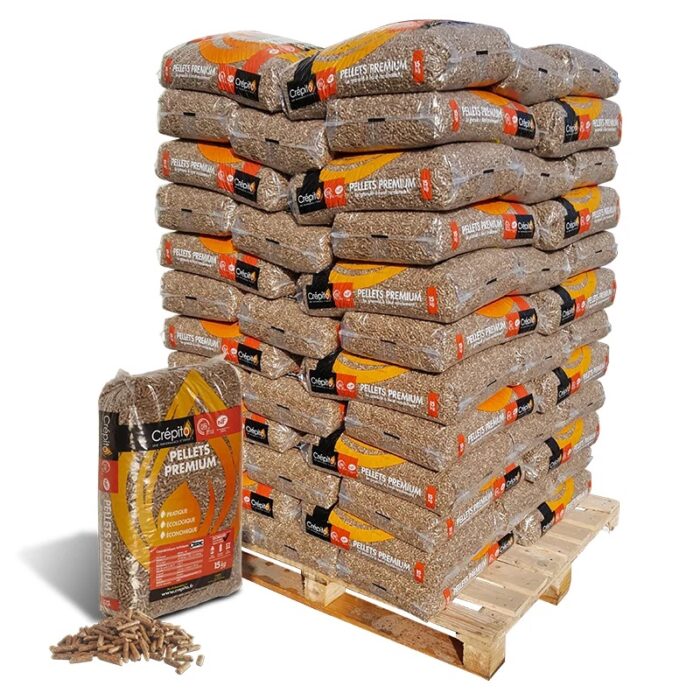 Crépito Premium – Palete de 1080 kg (72 sacos x 15 kg)
