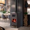 Fogão a lenha com forno – BELLEZA DELUXE F – 11kW
