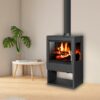 Fogão a lenha – BELLEZA MODENA VISION Vidro triplo – 10 kW
